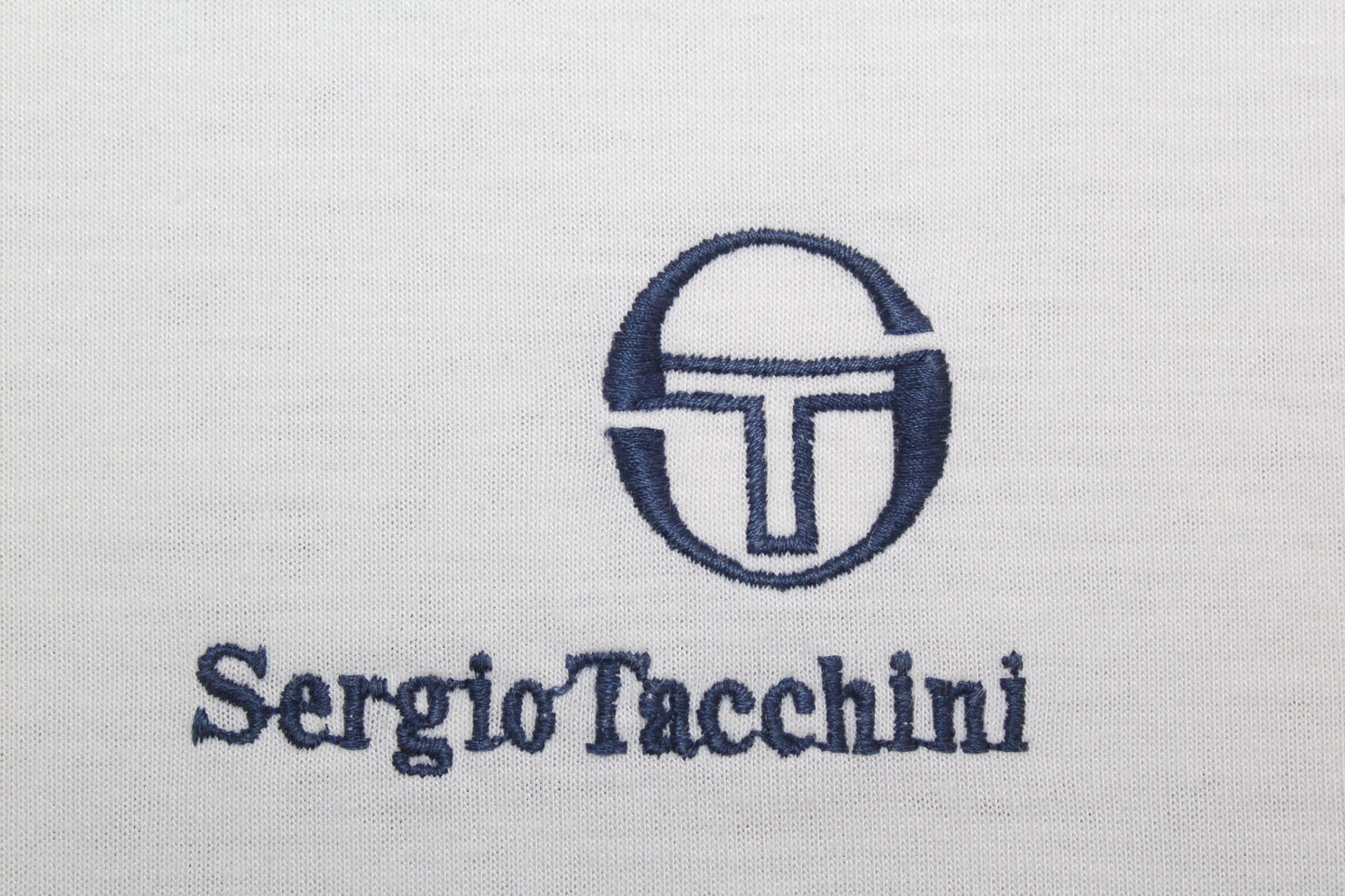 SERGIO TACCHINI 90'S VINTAGE TENNIS POLO SHIRT LARGE