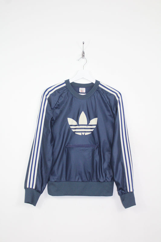 ADIDAS 80'S VINTAGE EUROPA PANELED SWEATSHIRT SMALL