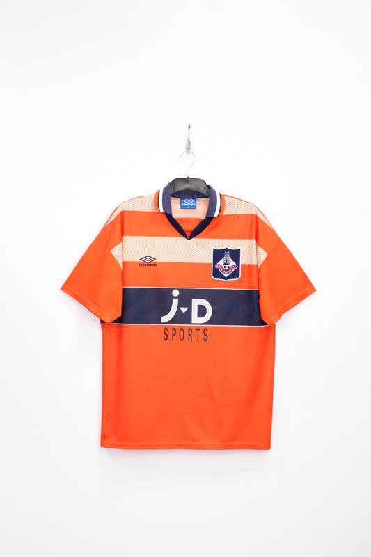 OLDHAM ATHLETIC 1994-1996 VINTAGE UMBRO AWAY FOOTBALL SHIRT XL