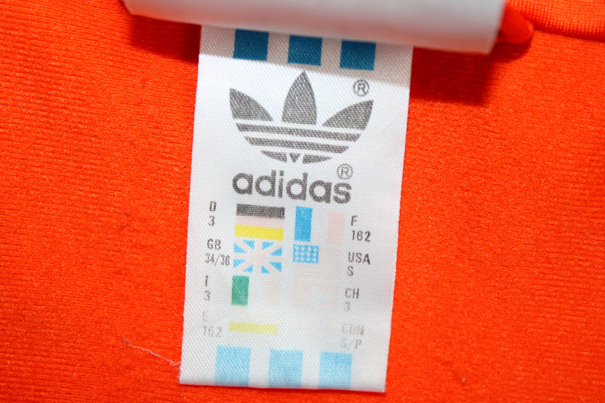 ADIDAS FIREBIRD 80'S VINTAGE TRACKSUIT TOP JACKET D3 MEDIUM