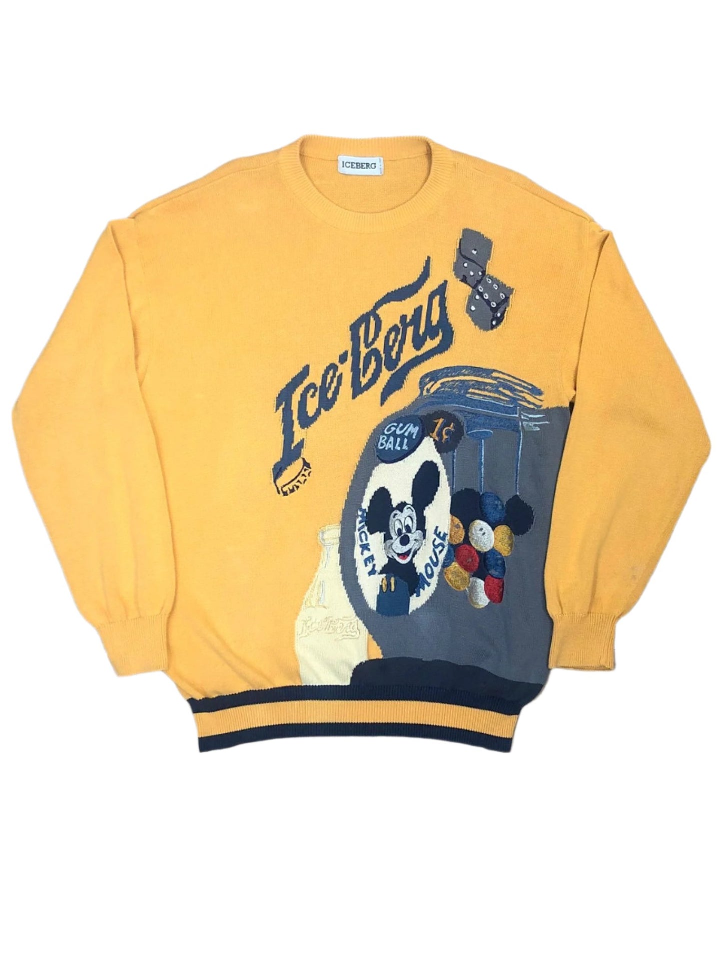 ICEBERG x DISNEY 90'S VINTAGE "MICKEY MOUSE" SWEATSHIRT XL