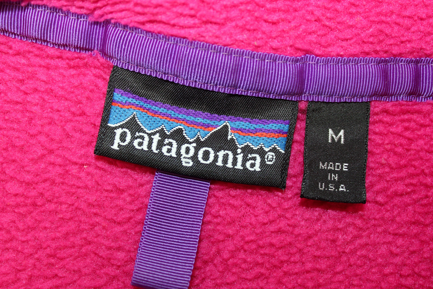 PATAGONIA 90'S VINTAGE FLEECE SWEATSHIRT MEDIUM