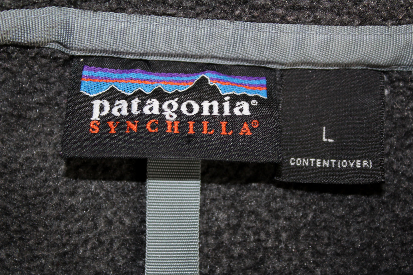 PATAGONIA SYNCHILLA 90'S VINTAGE FLEECE SWEATSHIRT LARGE