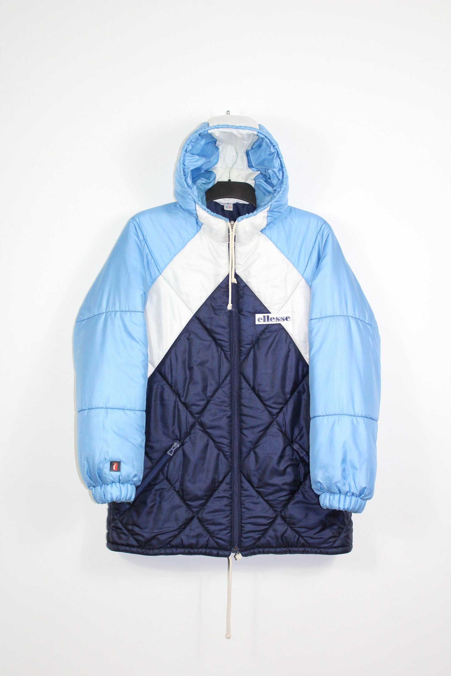 ELLESSE PENGUIN 80'S VINTAGE SKI PUFFER JACKET MEDIUM