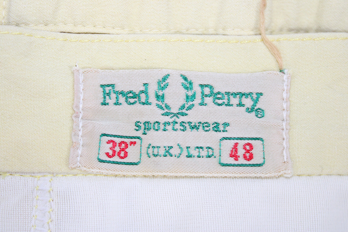 FRED PERRY 80'S VINTAGE TENNIS SHORTS MEDIUM