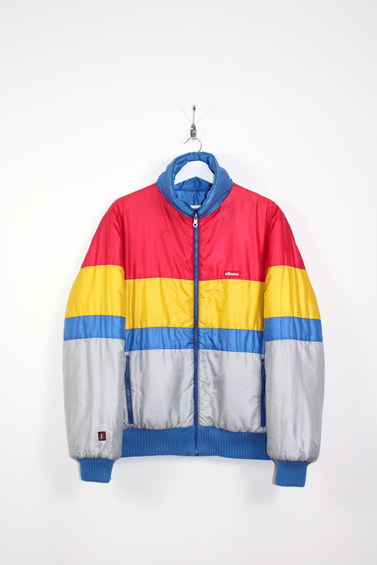 ELLESSE PENGUIN 80'S VINTAGE REVERSIBLE SKI PUFFER JACKET MEDIUM