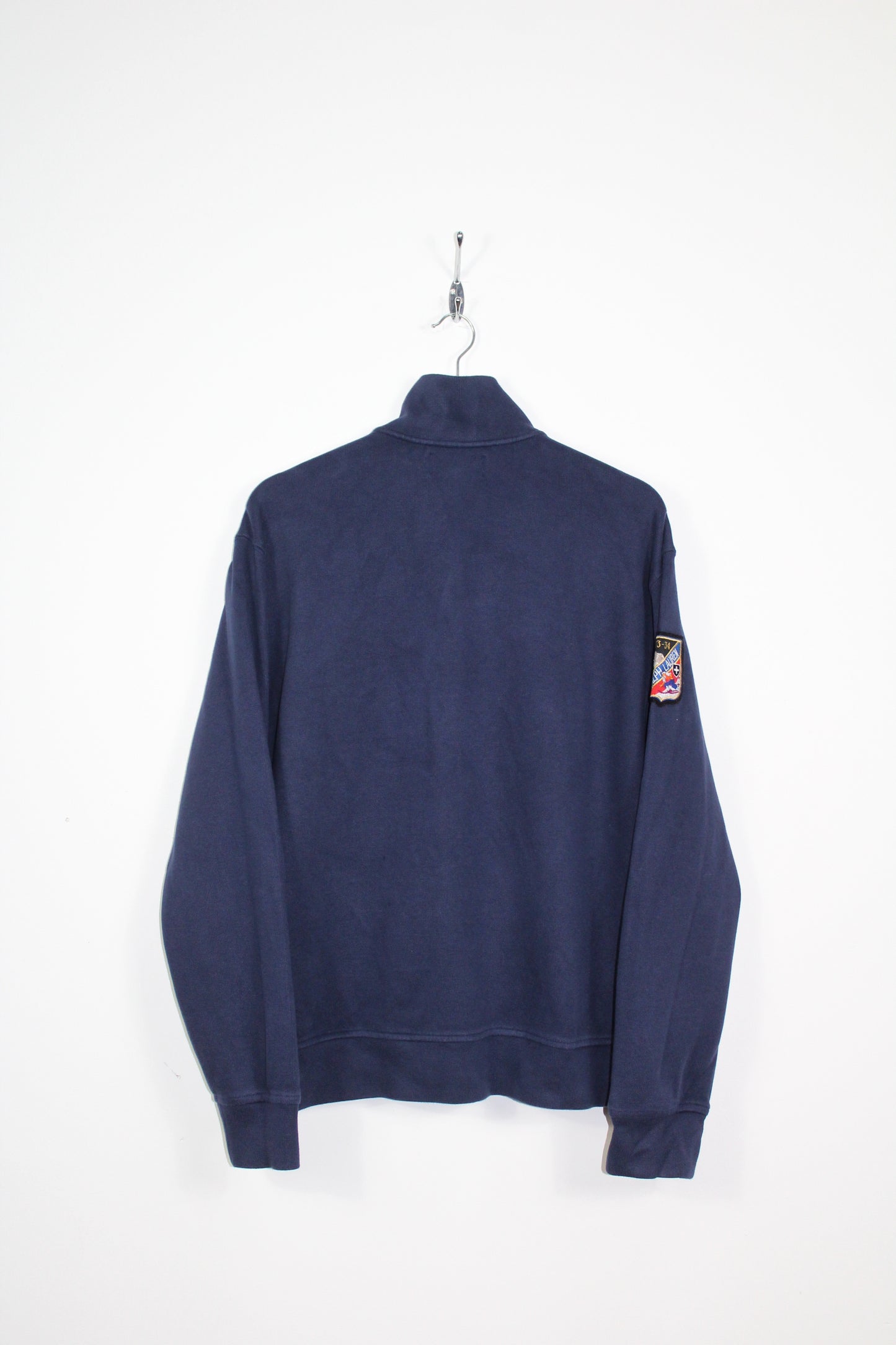 POLO RALPH LAUREN VINTAGE BIG PONY 1/4 ZIP SWEATSHIRT LARGE