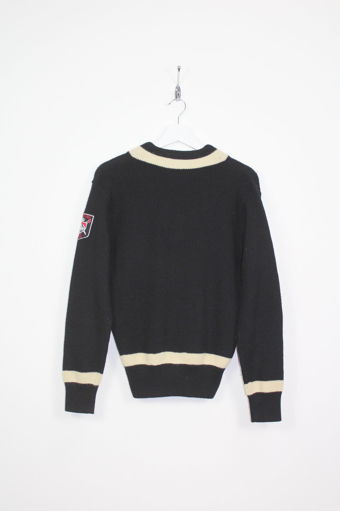 POLO RALPH LAUREN 90'S VINTAGE WOOL SKI JUMPER SMALL