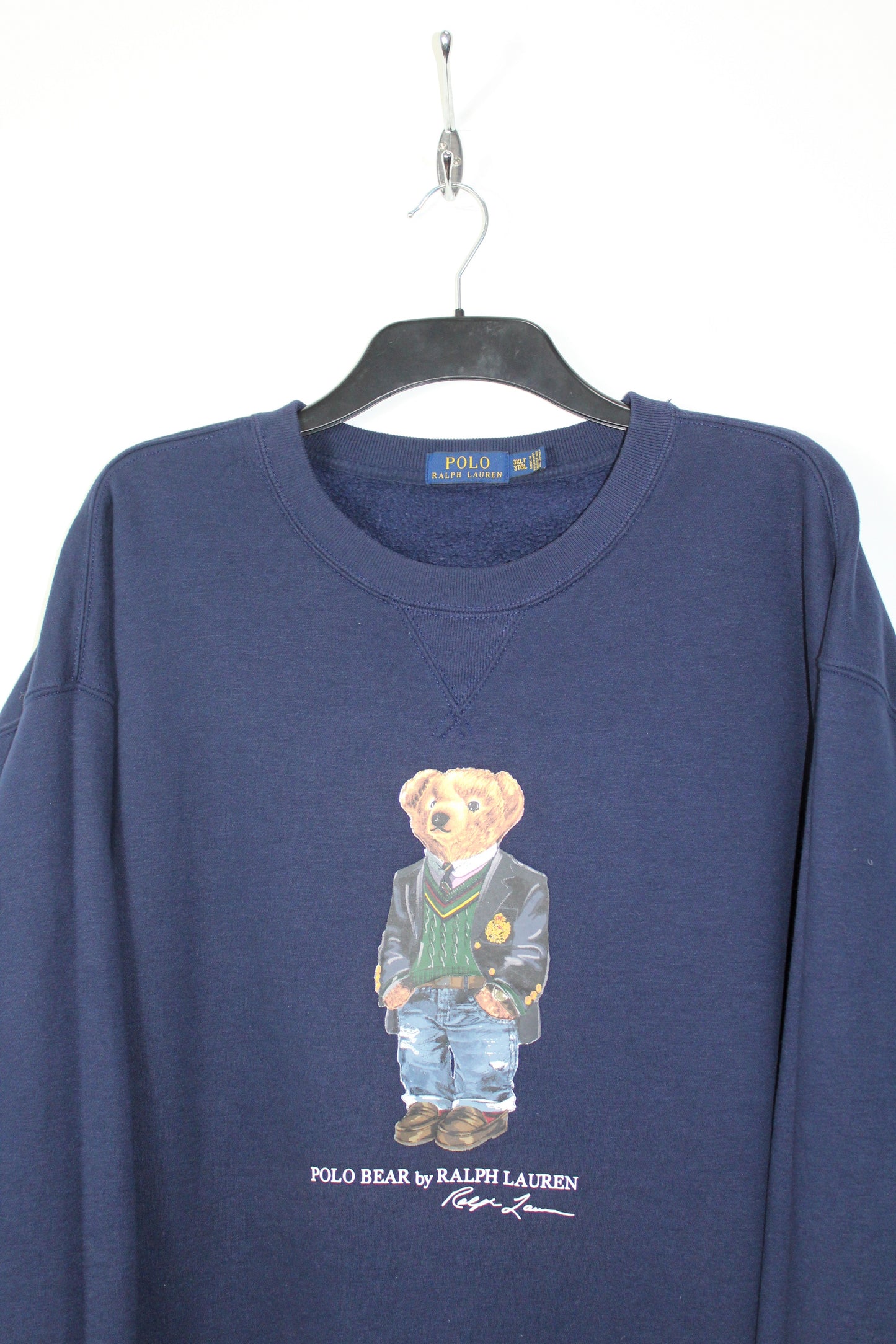 POLO RALPH LAUREN POLO PREPPY BEAR FLEECE SWEATSHIRT 3XL