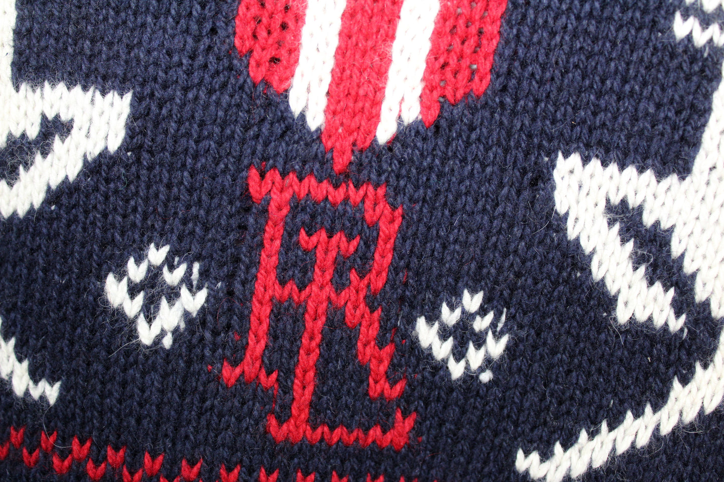 POLO RALPH LAUREN 90'S VINTAGE K SWISS SNOWFLAKE KNIT JUMPER XL