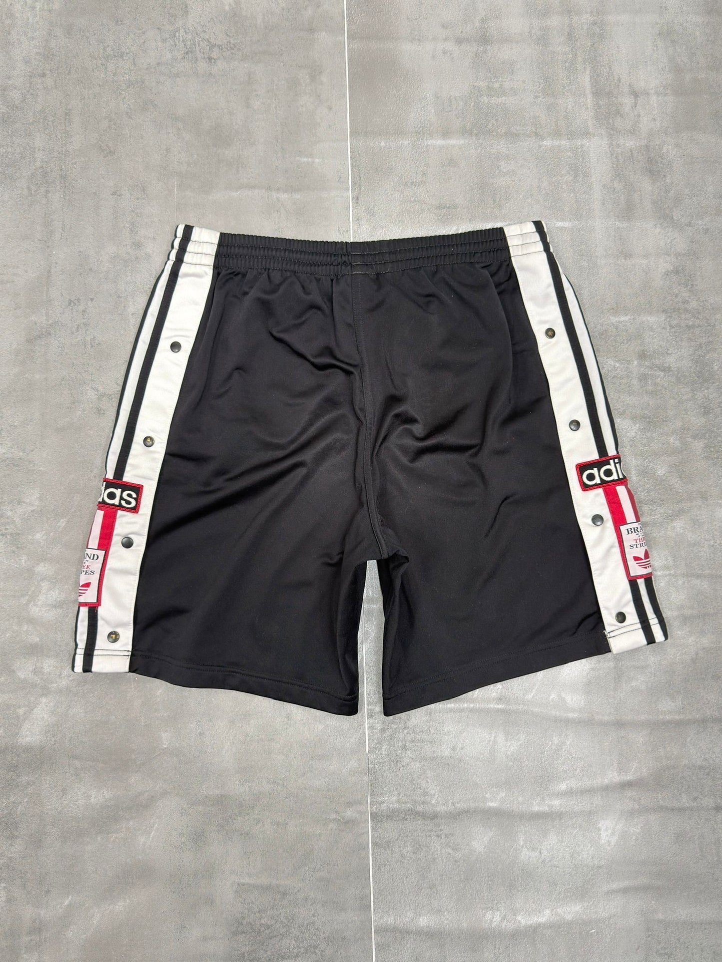 ADIDAS 90'S VINTAGE POPPERS SHORTS D6 LARGE