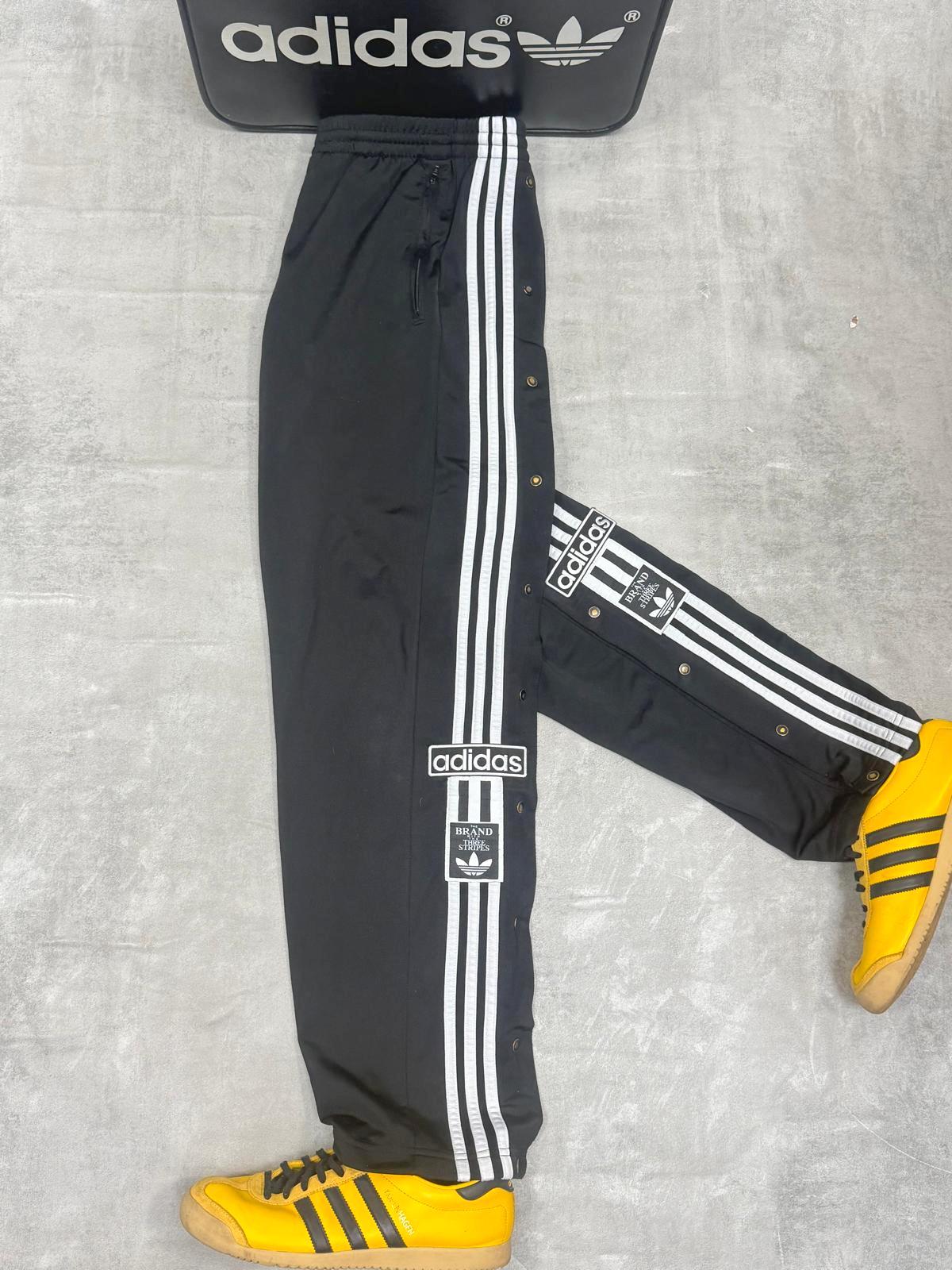 ADIDAS ORIGINALS ARCHIVE POPPERS TRACKSUIT BOTTOMS POPPERS BOTTOMS LARGE