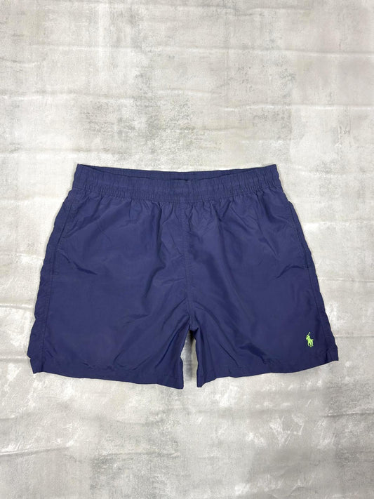 VINTAGE POLO RALPH LAUREN NYLON SWIM SHORTS LARGE