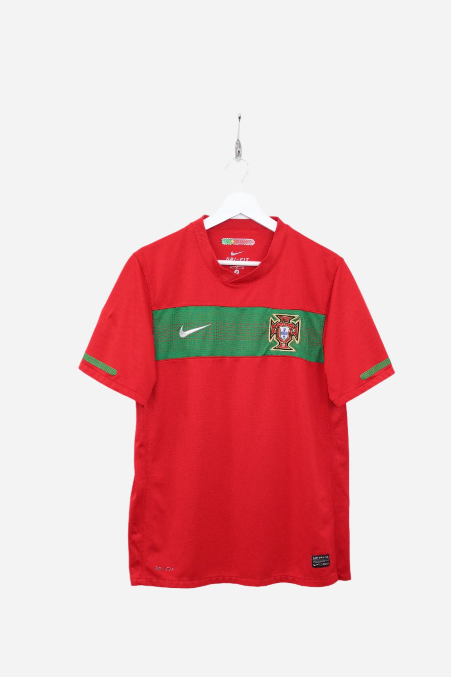 PORTUGAL 2010-11 NIKE HOME FOOTBALL SHIRT MEDIUM