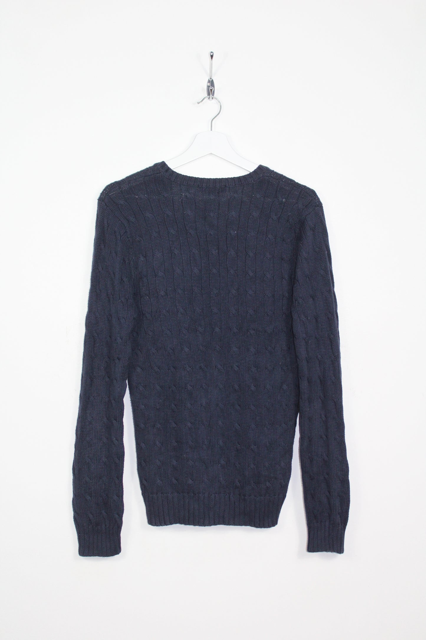 POLO RALPH LAUREN CABLE KNIT JUMPER LARGE (WOMEN'S)