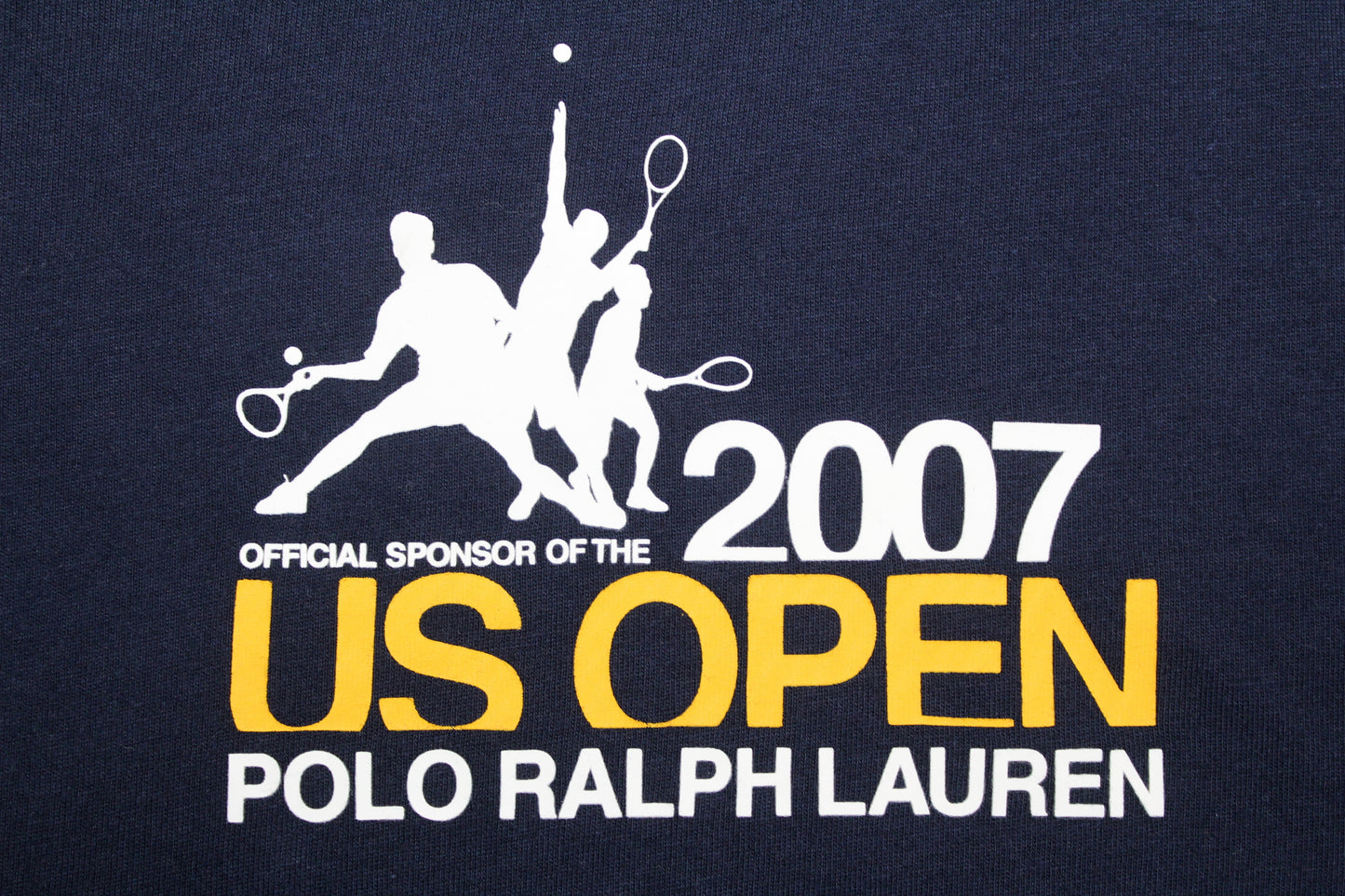POLO RALPH LAUREN US OPEN 2007 LONG SLEEVE TENNIS T-SHIRT XL