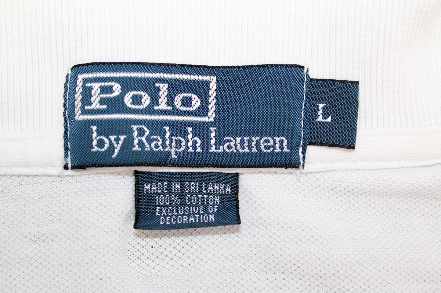 POLO RALPH LAUREN CRICKET BEAR POLO SHIRT LARGE