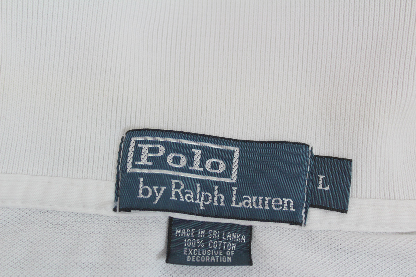 POLO RALPH LAUREN CRICKET BEAR POLO SHIRT LARGE