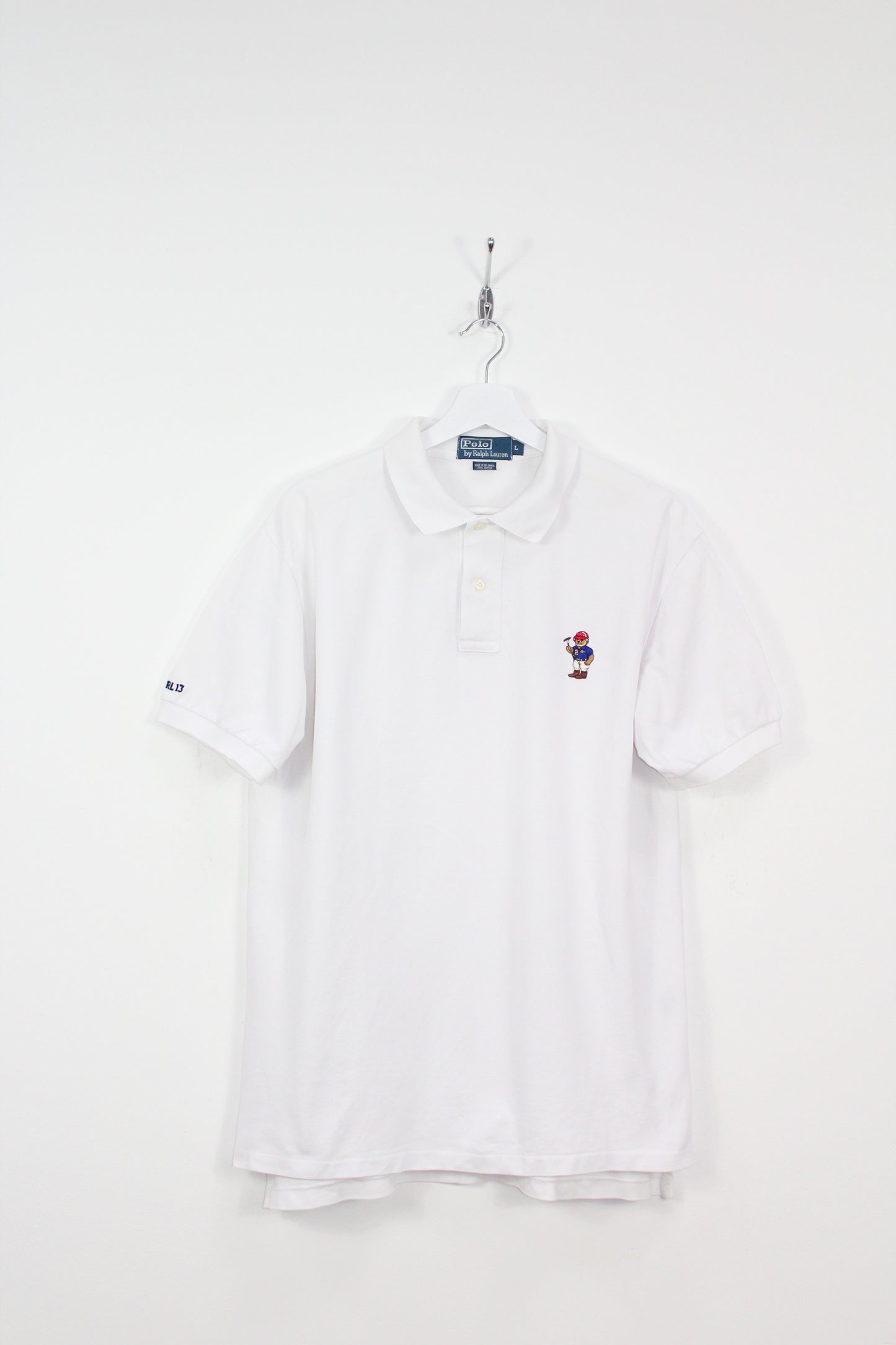 POLO RALPH LAUREN CRICKET BEAR POLO SHIRT LARGE