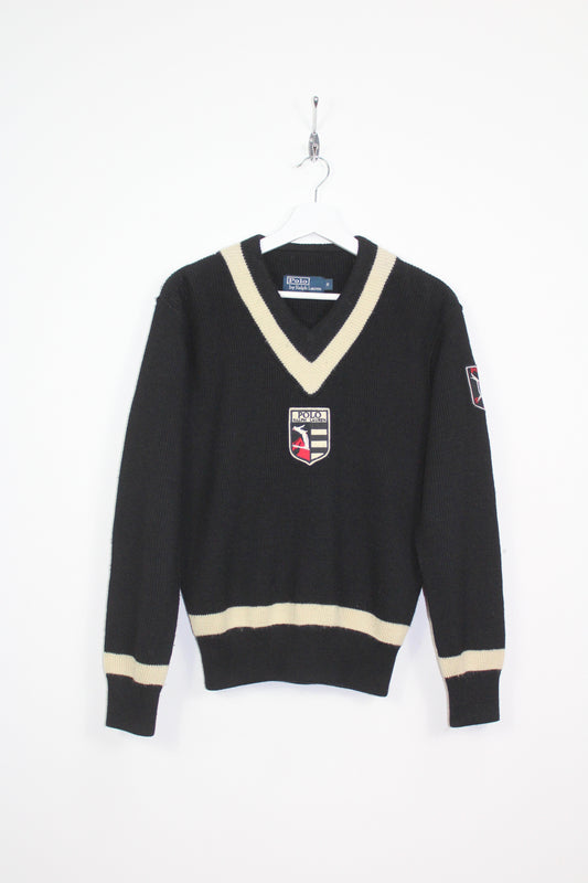 POLO RALPH LAUREN 90'S VINTAGE WOOL SKI JUMPER SMALL