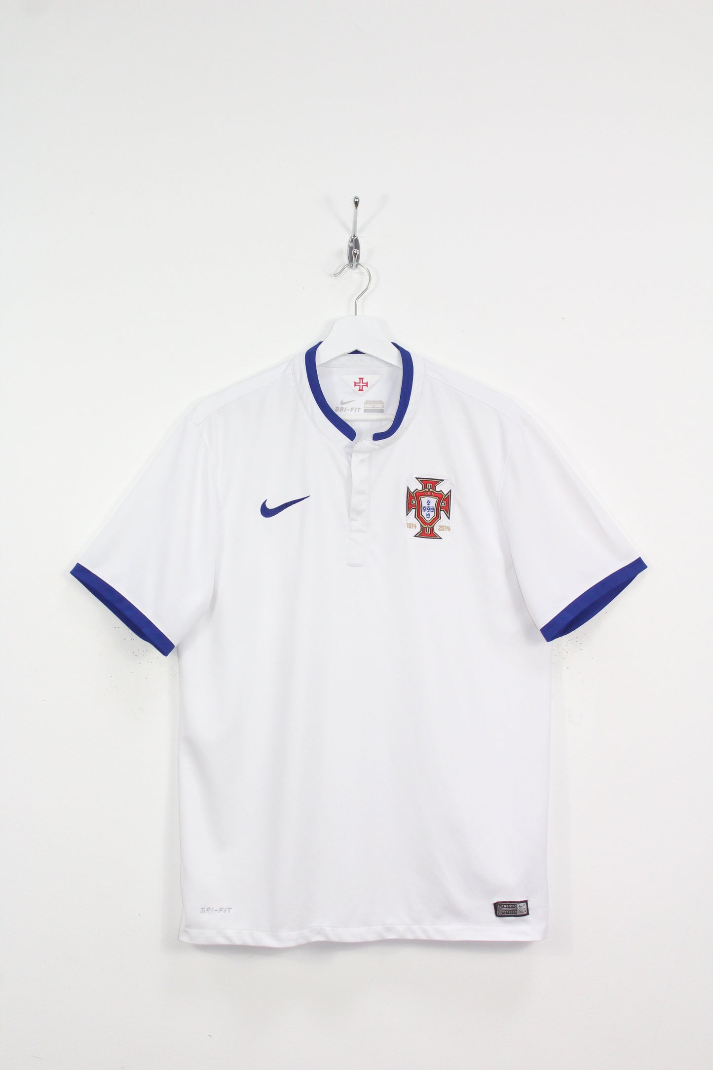 PORTUGAL WORLD CUP 2014 NIKE AWAY FOOTBALL SHIRT LARGE