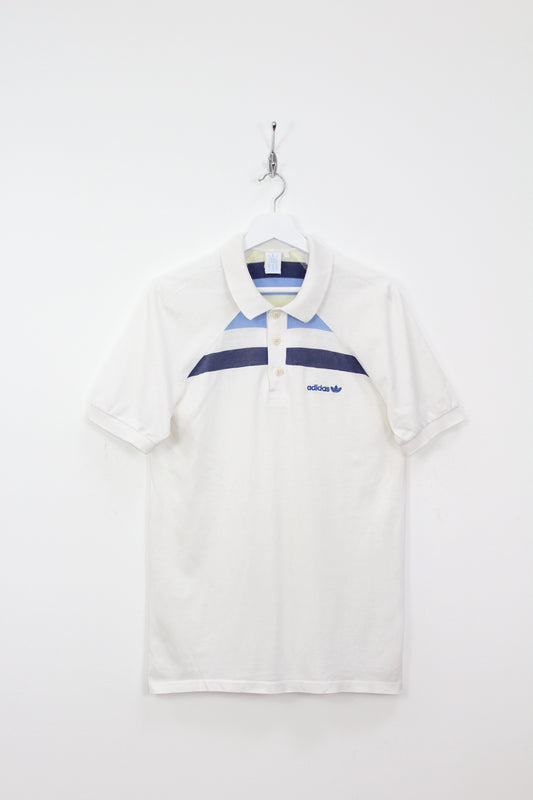 ADIDAS 80'S VINTAGE TENNIS POLO SHIRT MEDIUM