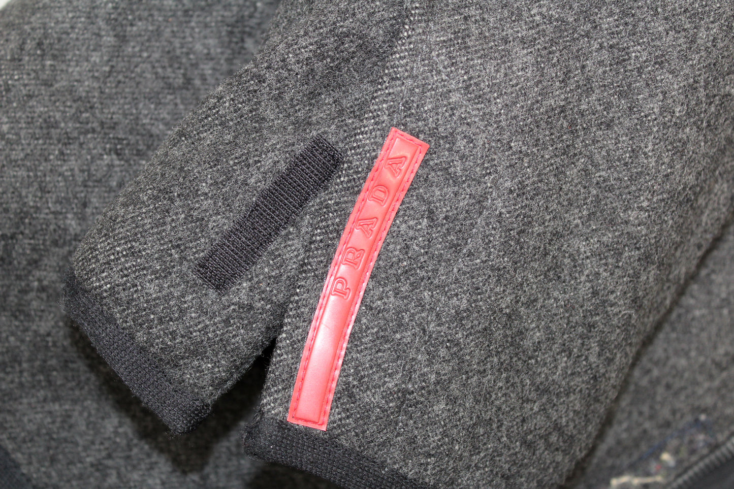 VINTAGE PRADA SPORT F/W 2000 TECHNICAL WOOL JACKET MEDIUM