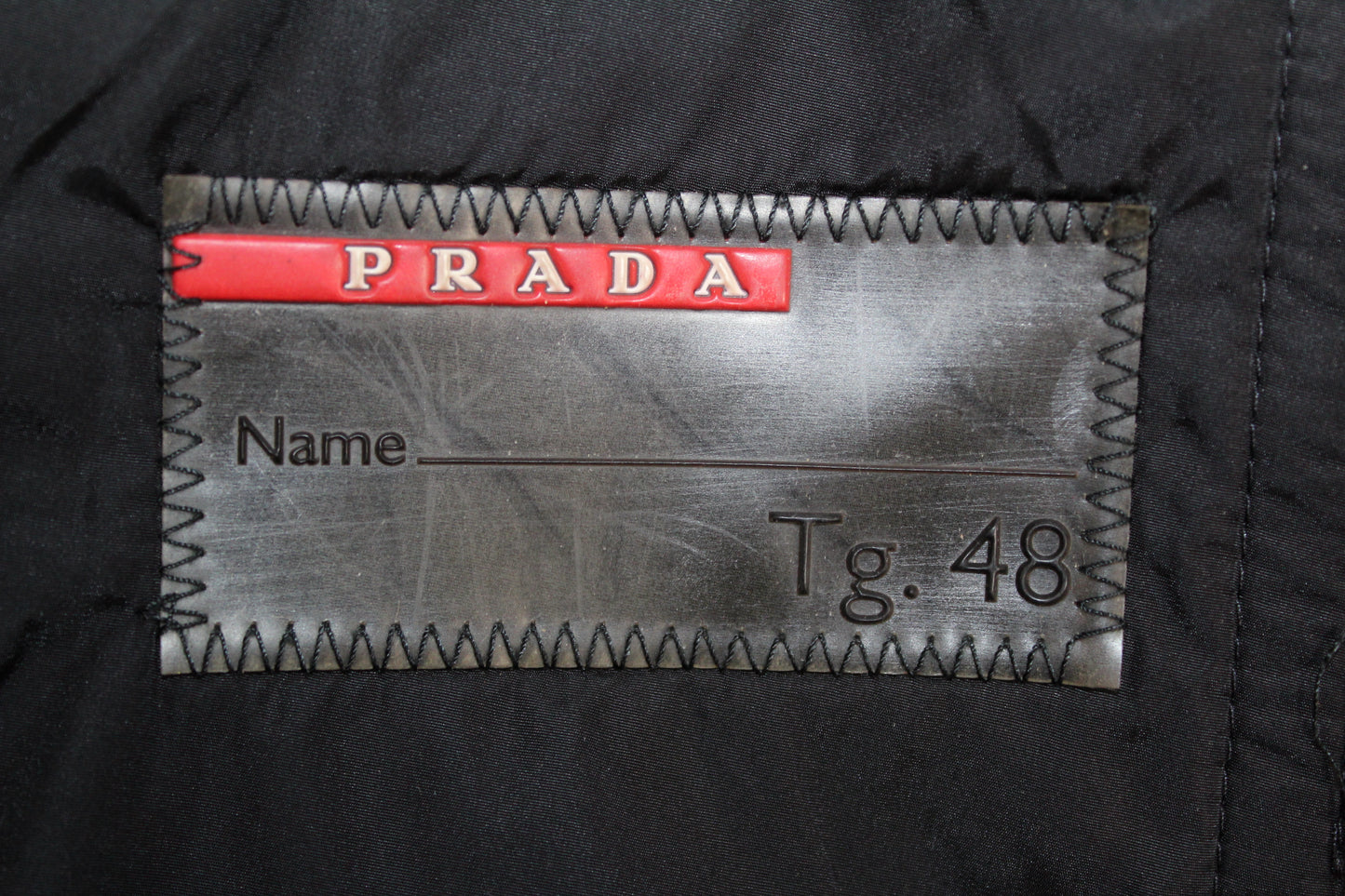 VINTAGE PRADA SPORT F/W 2000 TECHNICAL WOOL JACKET MEDIUM