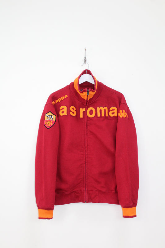 KAPPA AS ROMA 2007-08 TRACKSUIT TOP JACKET MEDIUM