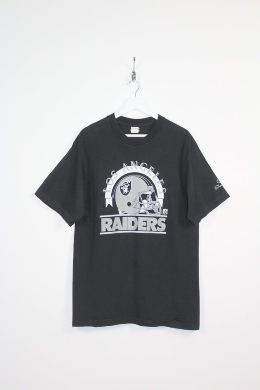 CHAMPION LOS ANGELES RAIDERS 90'S VINTAGE SINGLE STITCH NFL T-SHIRT LARGE