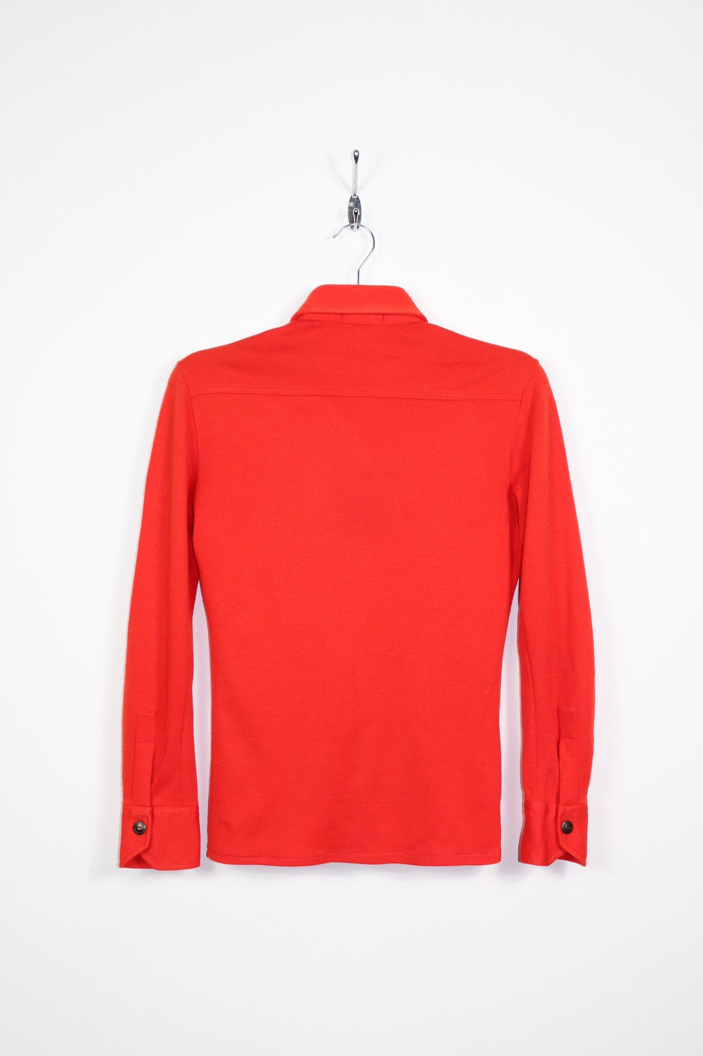 FILA OG 1977 VINTAGE MOUNTAINWEAR LONG SLEEVE WOOL SHIRT XS