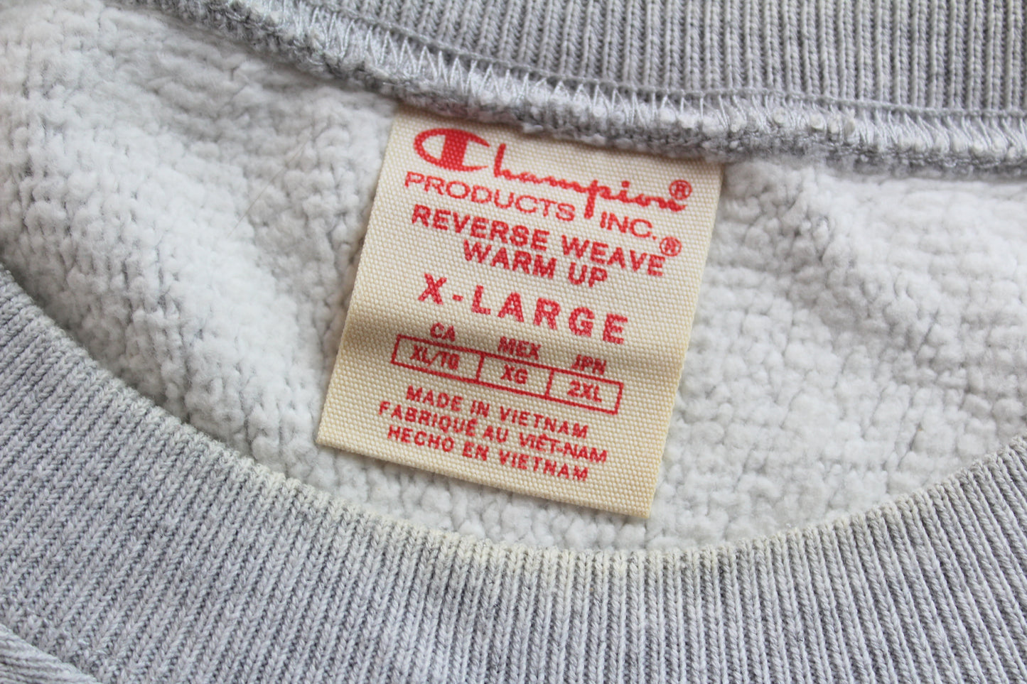 CHAMPION REVERSE WEAVE VINTAGE SWEATSHIRT XL