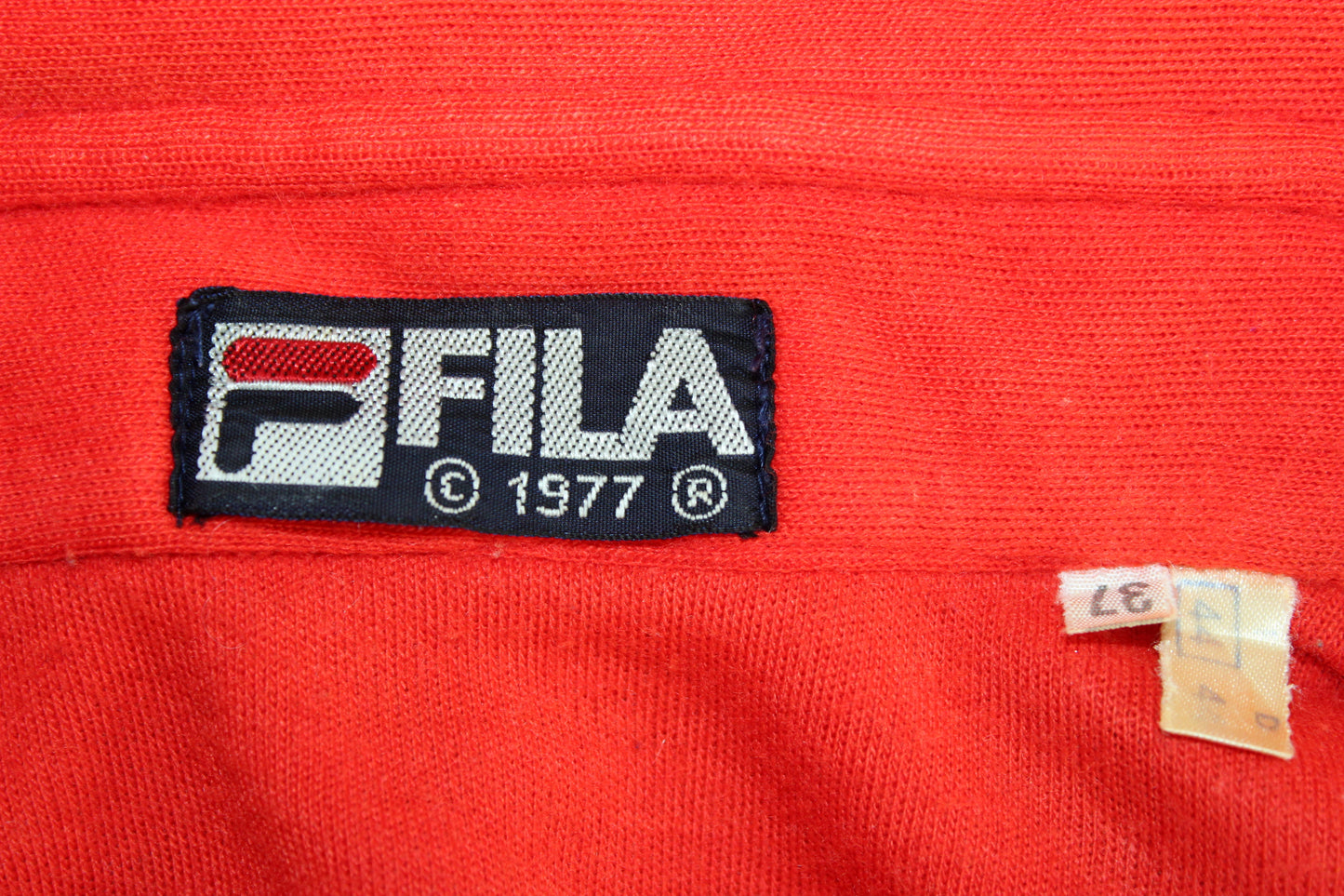 FILA OG 1977 VINTAGE MOUNTAINWEAR LONG SLEEVE WOOL SHIRT XS