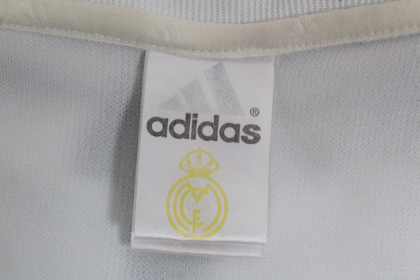 REAL MADRID 2002-03 ADIDAS HOME FOOTBALL SHIRT MEDIUM