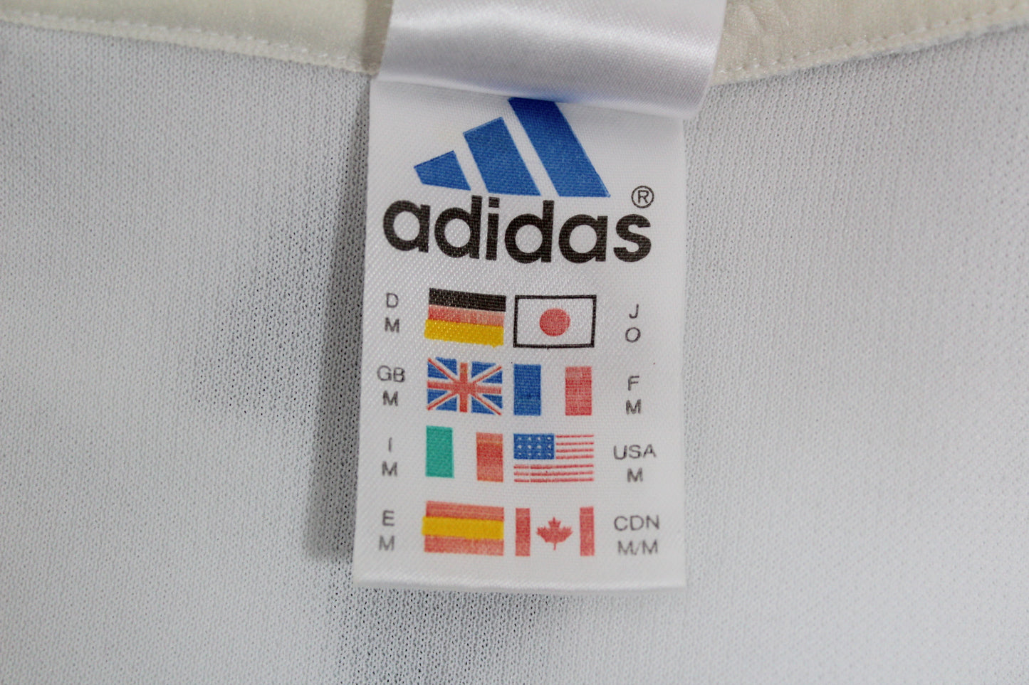 REAL MADRID 2002-03 ADIDAS HOME FOOTBALL SHIRT MEDIUM