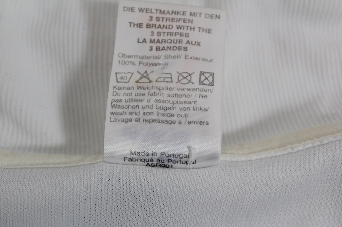 REAL MADRID 2002-03 ADIDAS HOME FOOTBALL SHIRT MEDIUM