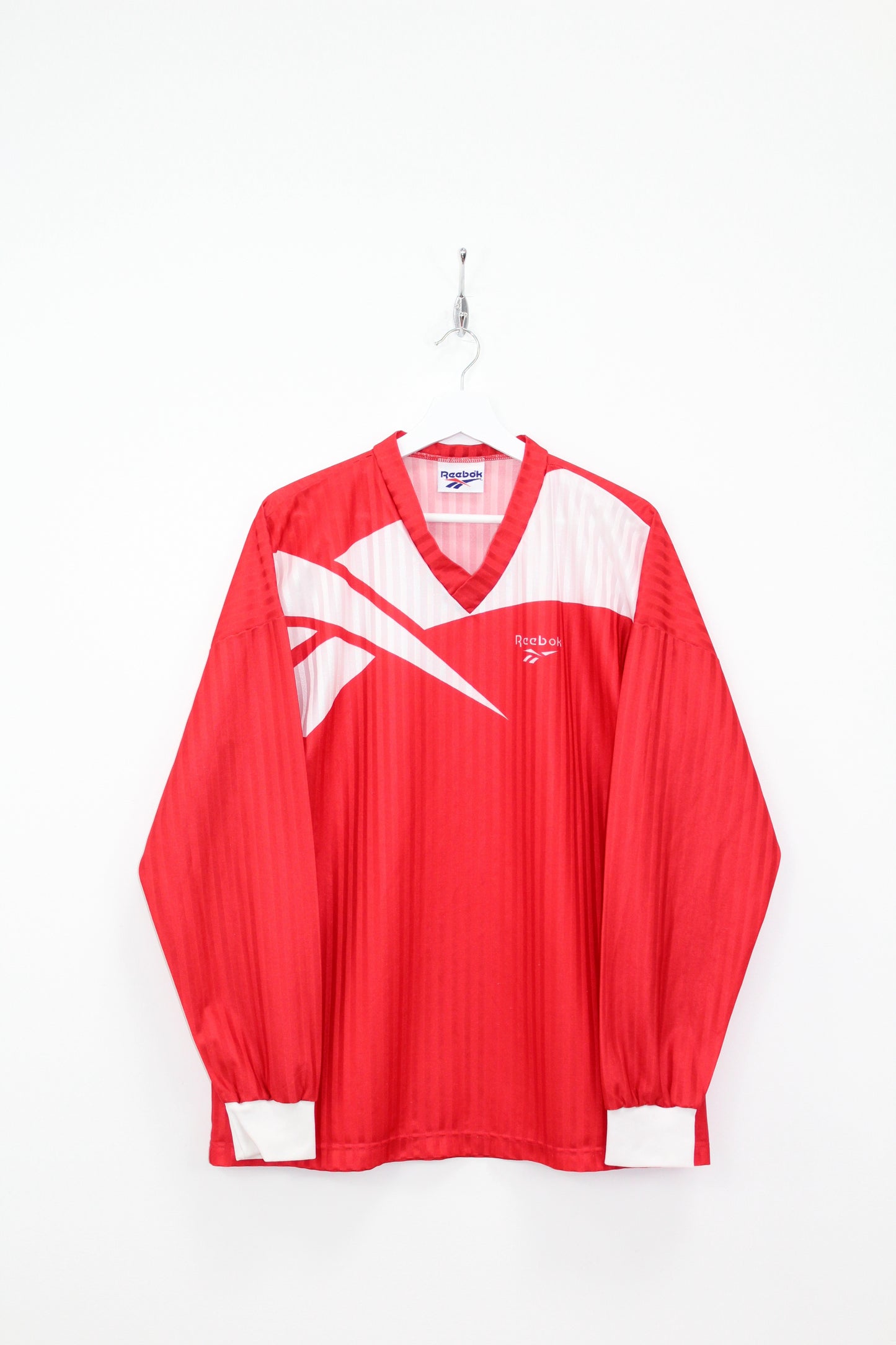 REEBOK 90'S VINTAGE TEMPLATE LONG SLEEVE FOOTBALL SHIRT XL