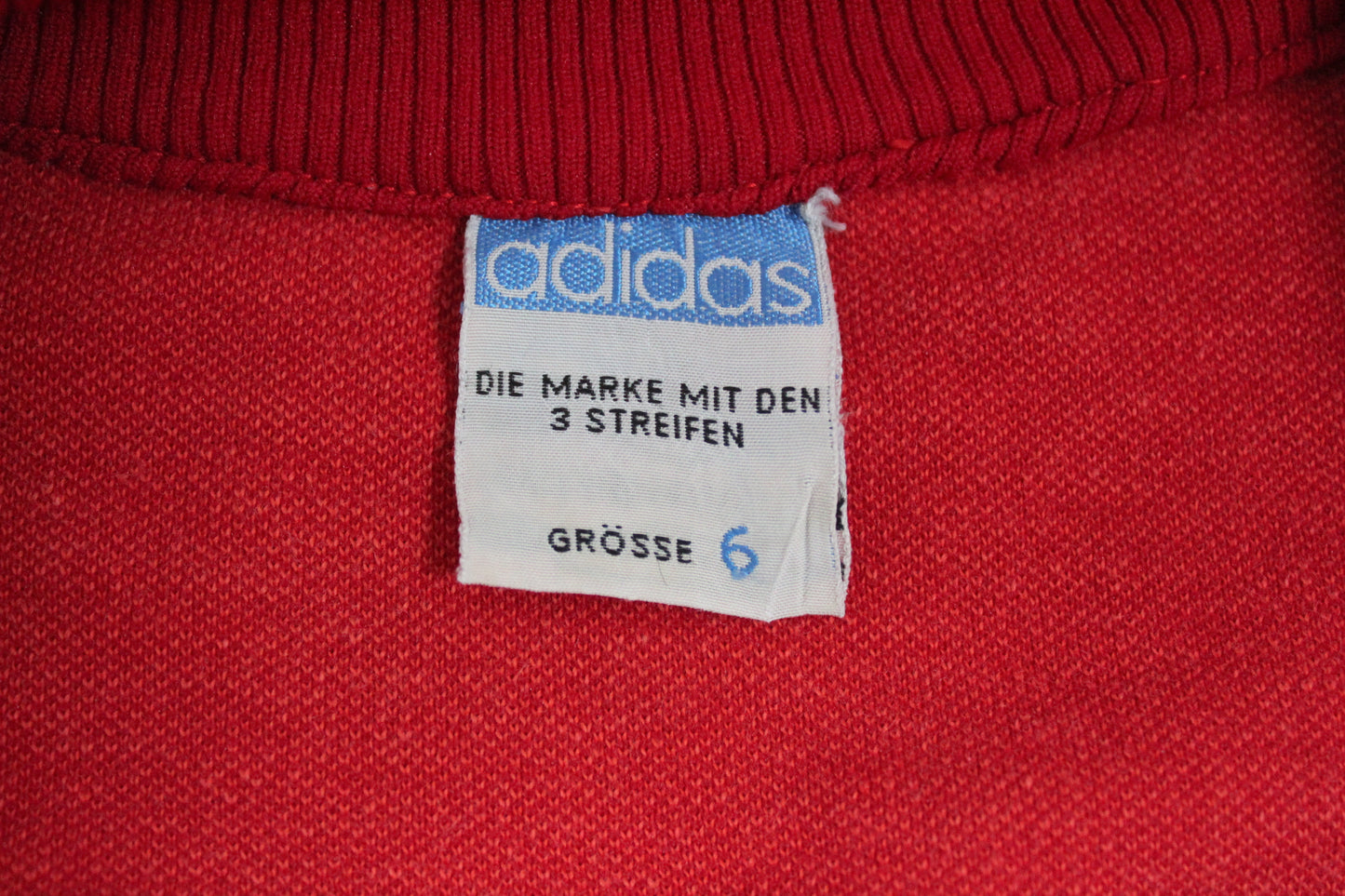 ADIDAS 70'S VINTAGE FIRST EUROPA SCHWAHN TRACKSUIT TOP JACKET LARGE