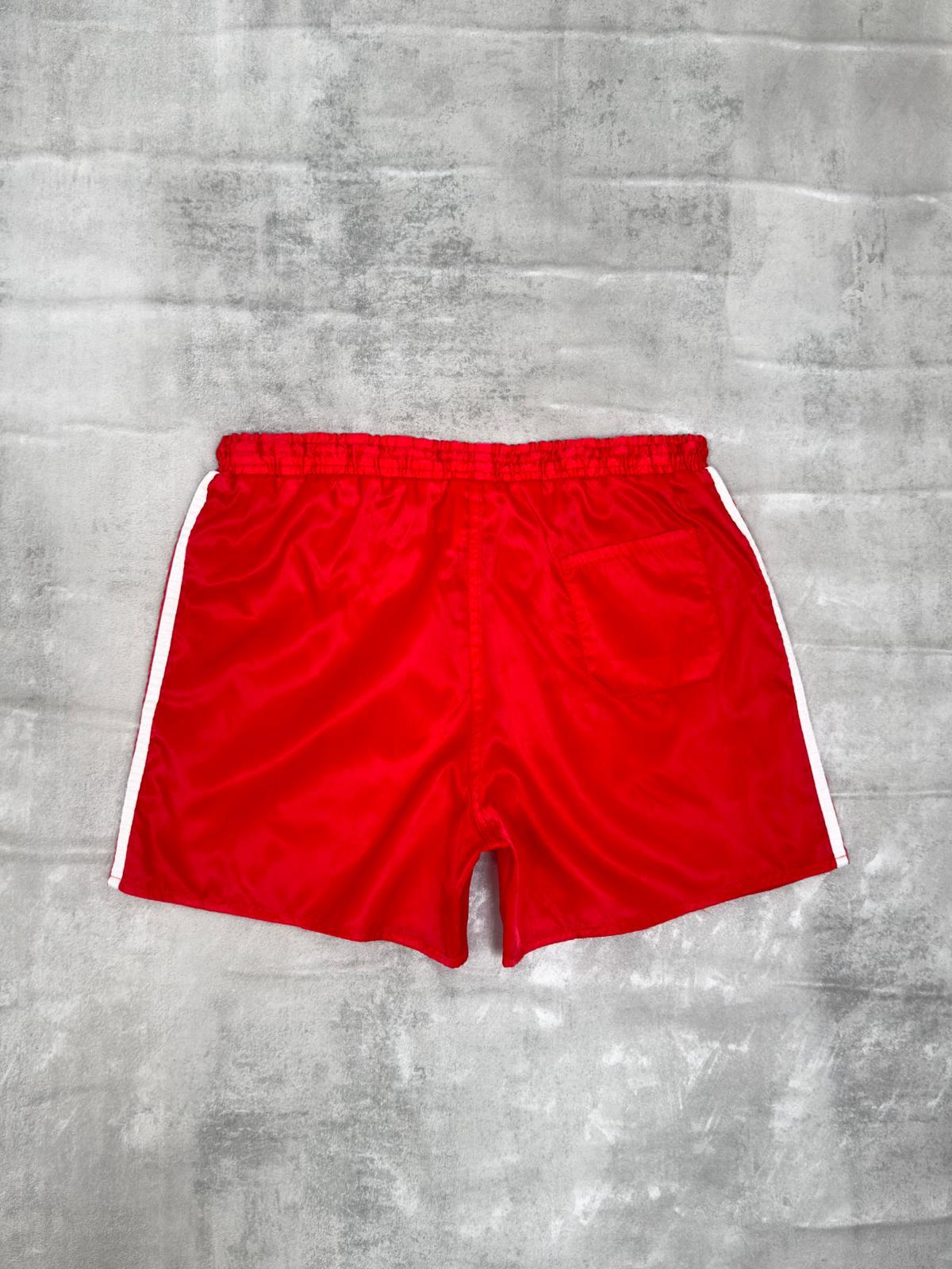 ADIDAS 80'S VINTAGE RUNNING SPRINTER NYLON SHORTS MEDIUM