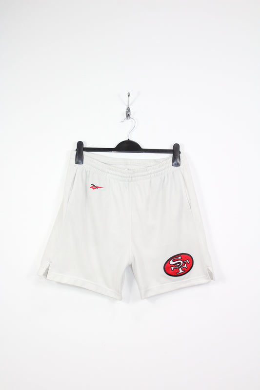 REEBOK SAN FRANCISCO 49ERS NFL PRO LINE AUTHENTIC AMERICAN FOOTBALL SHORTS LARGE