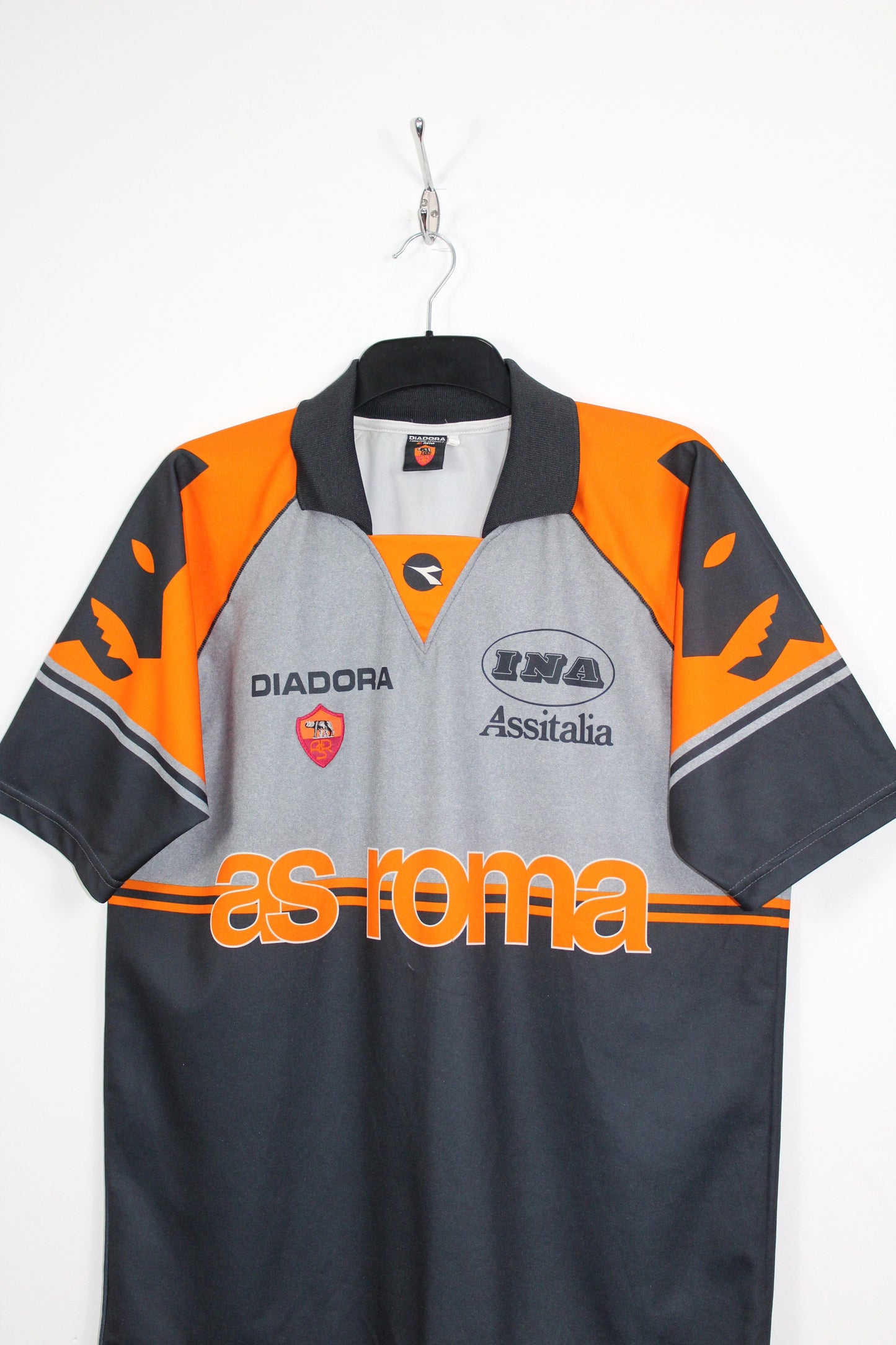 ROMA 1997-98 DIADORA TRAINING FOOTBALL SHIRT XL