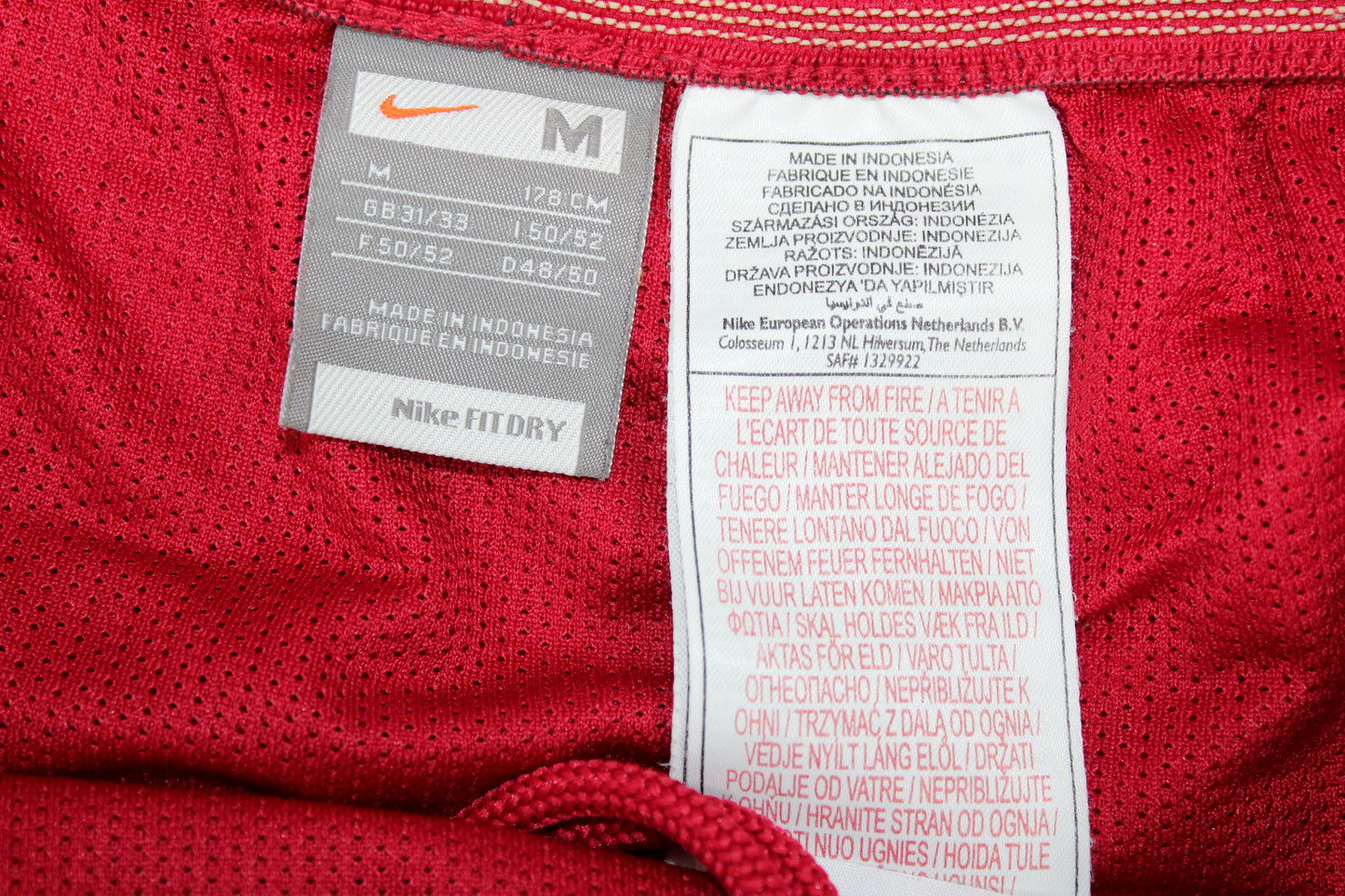 NIKE 2007-08 RONALDINHO R10  FOOTBALL SHORTS MEDIUM