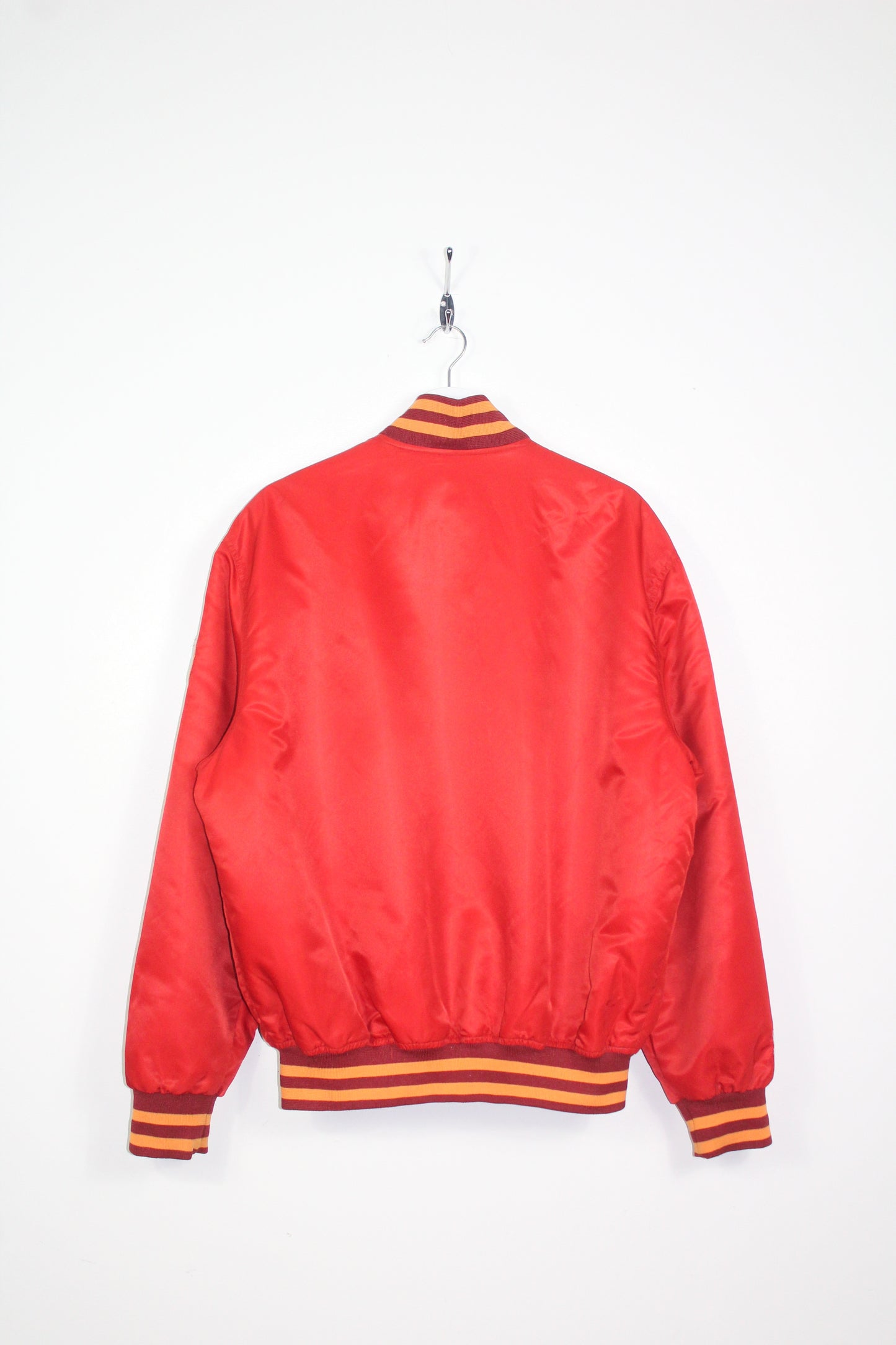AS ROMA 90'S VINTAGE PADDED BOMBER JACKET LARGE
