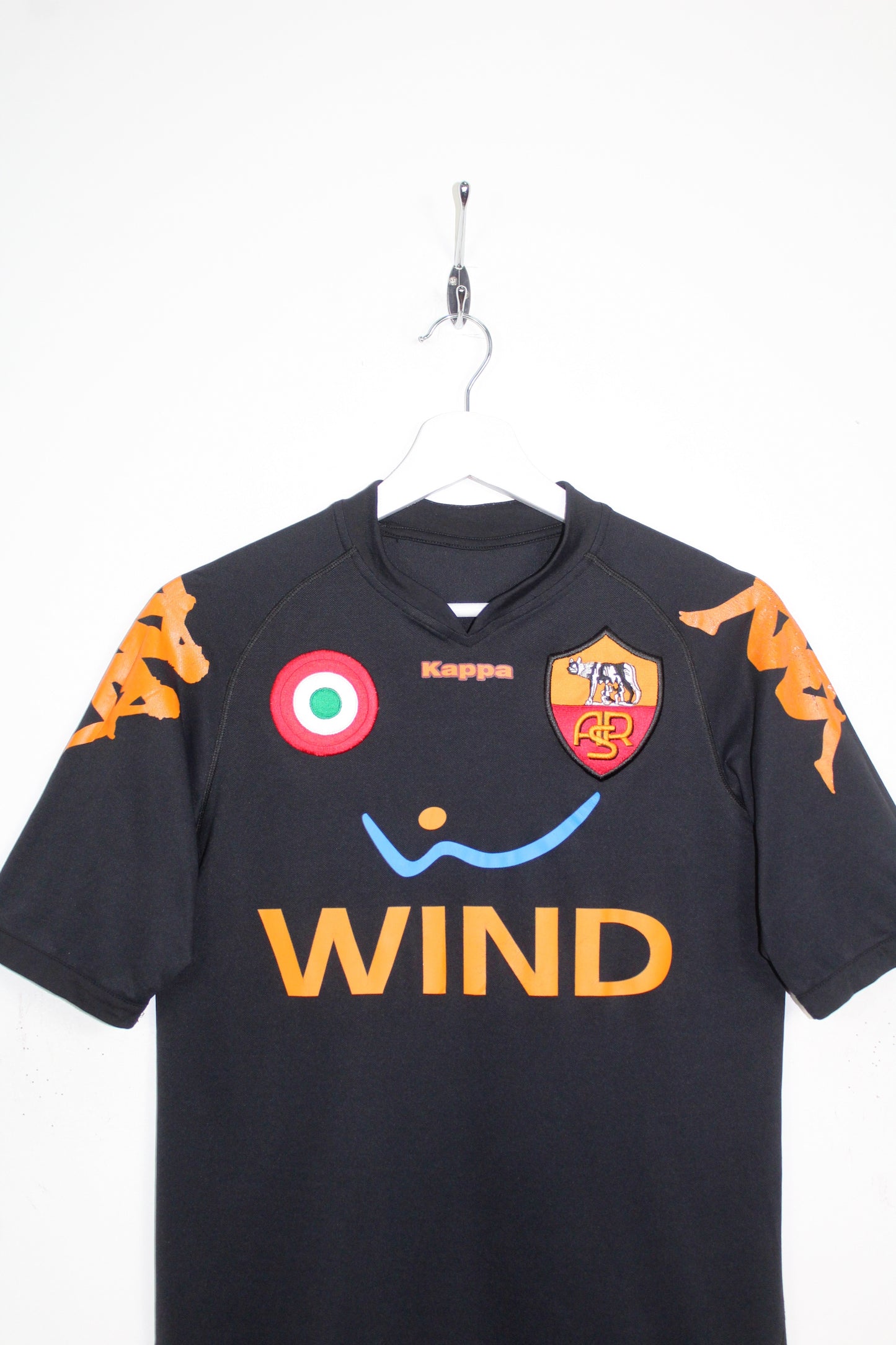 KAPPA ROMA 2007-08 THIRD FOOTBALL SHIRT SMALL