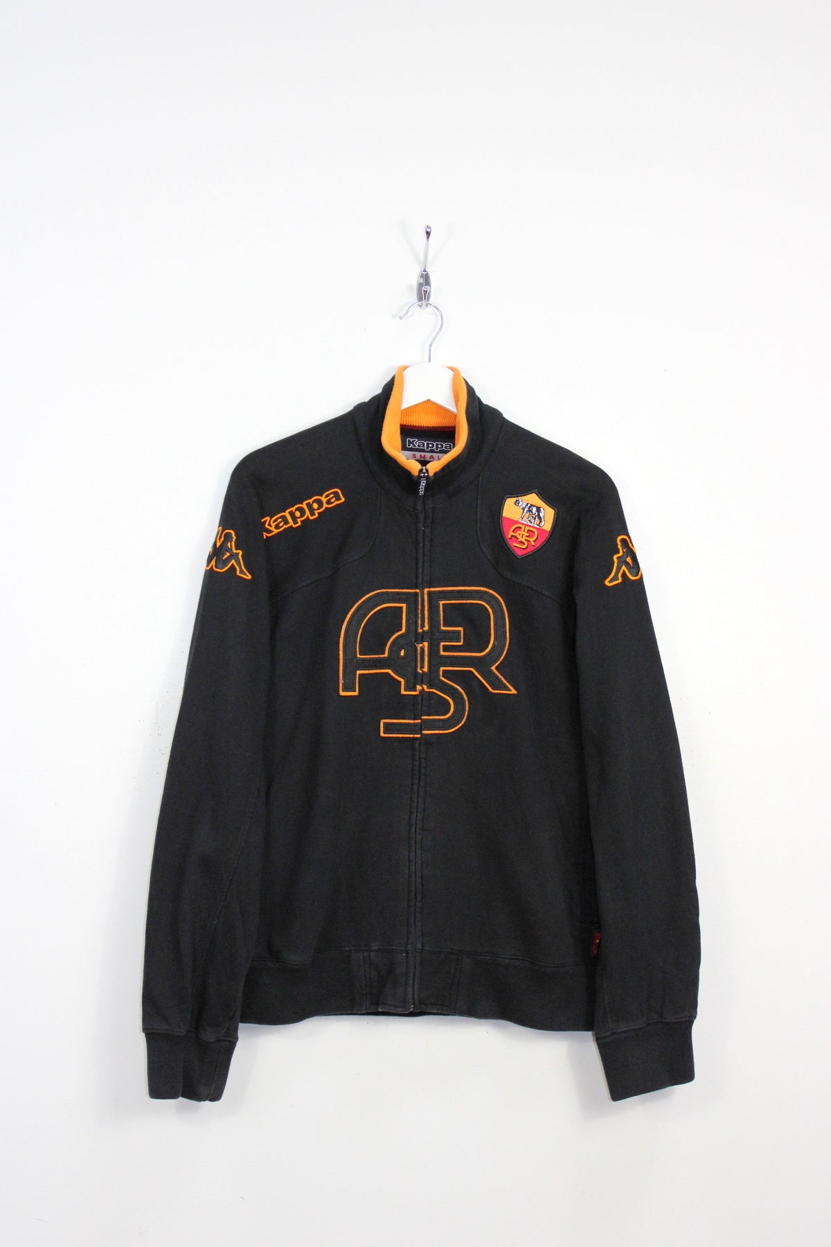 KAPPA AS ROMA 2011-12 TRACKSUIT TOP JACKET SMALL
