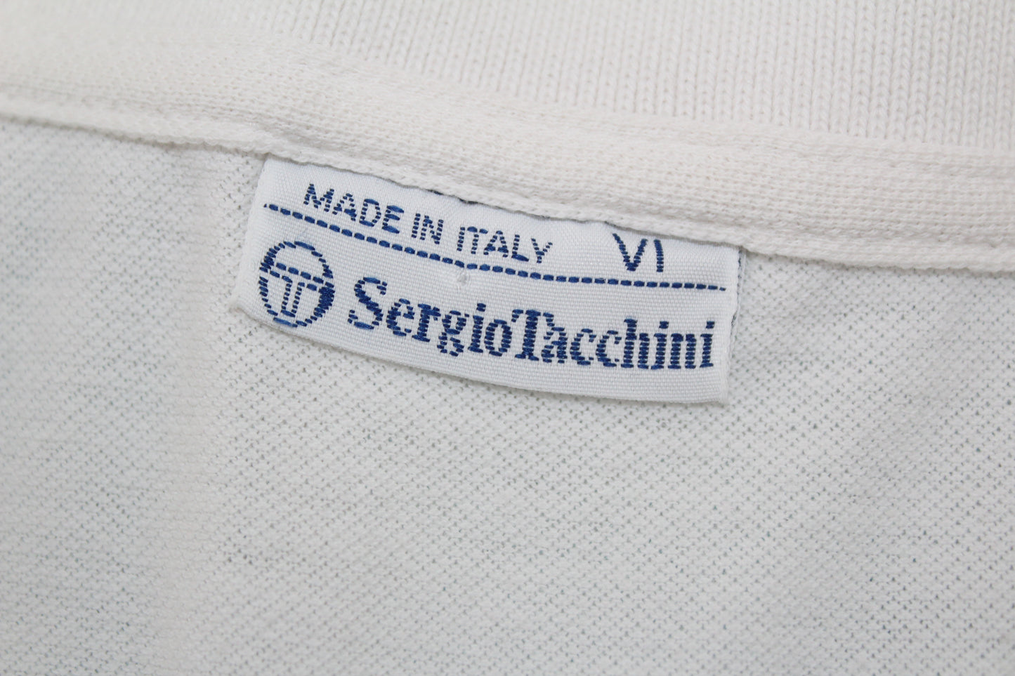 SERGIO TACCHINI VINTAGE WILANDER US OPEN 1988 TENNIS POLO SHIRT LARGE