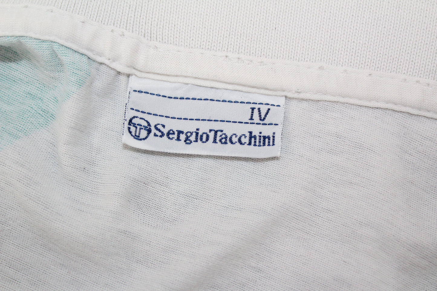 SERGIO TACCHINI VINTAGE BRUGUERA 1991 MONTECARLO FINAL TENNIS POLO SHIRT MEDIUM