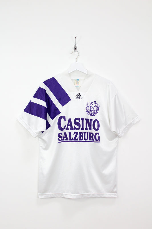 ADIDAS VINTAGE CASINO SALZBURG 1994-95 HOME FOOTBALL SHIRT MEDIUM