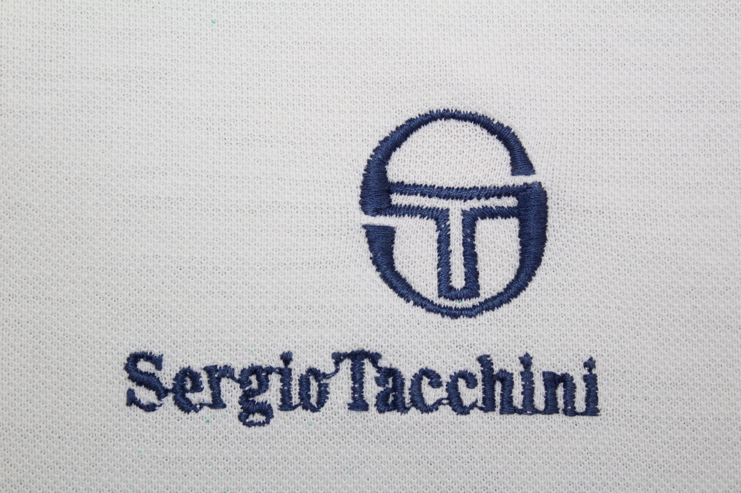 SERGIO TACCHINI 80'S VINTAGE WILANDER TENNIS POLO SHIRT LARGE