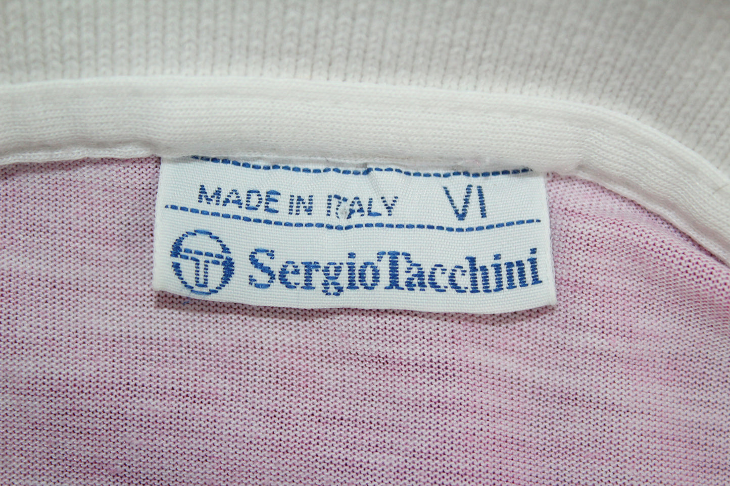 SERGIO TACCHINI 90'S VINTAGE SAMPRAS TENNIS POLO SHIRT LARGE